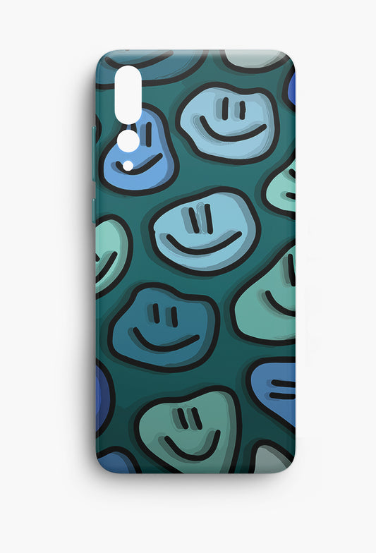 Blue Faces Android Case
