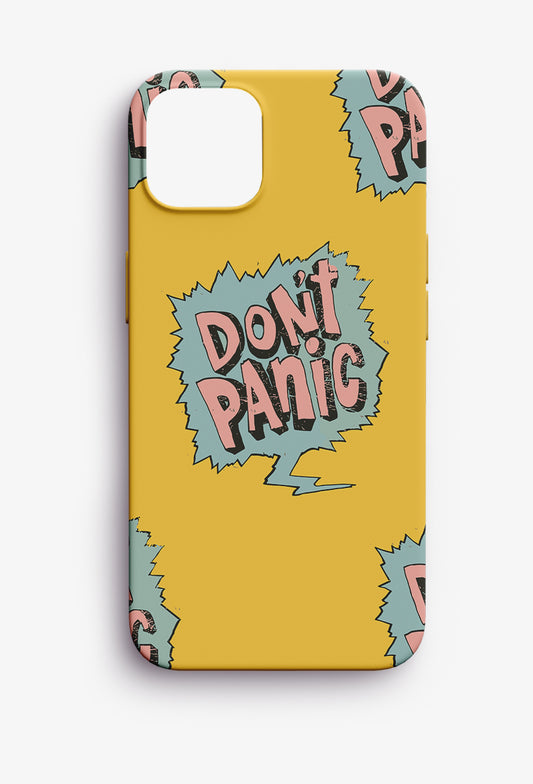 Dont' Panic iPhone Case