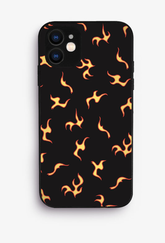 Flames Glossy Case