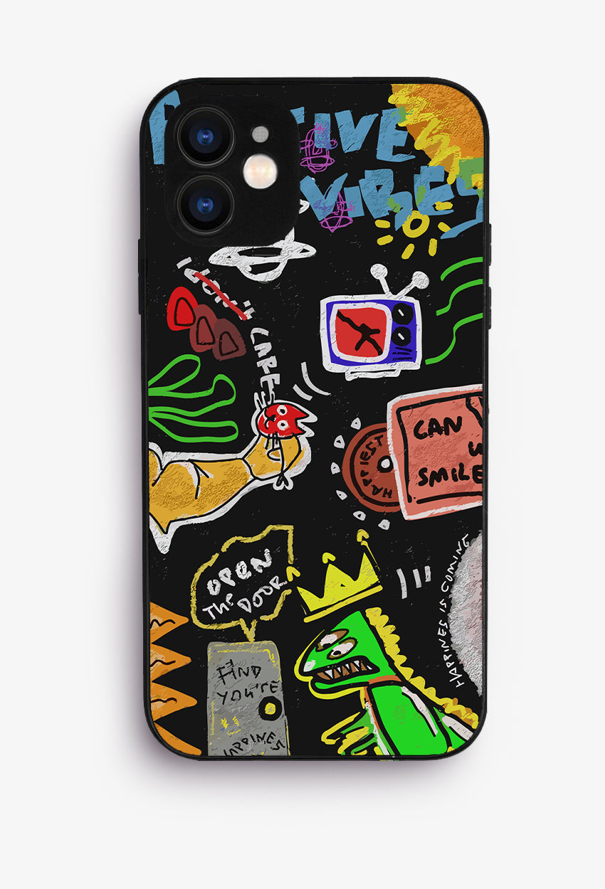 Positive Vibes Glossy Case