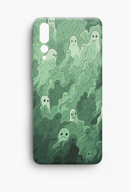 Green Ghosts Android Case