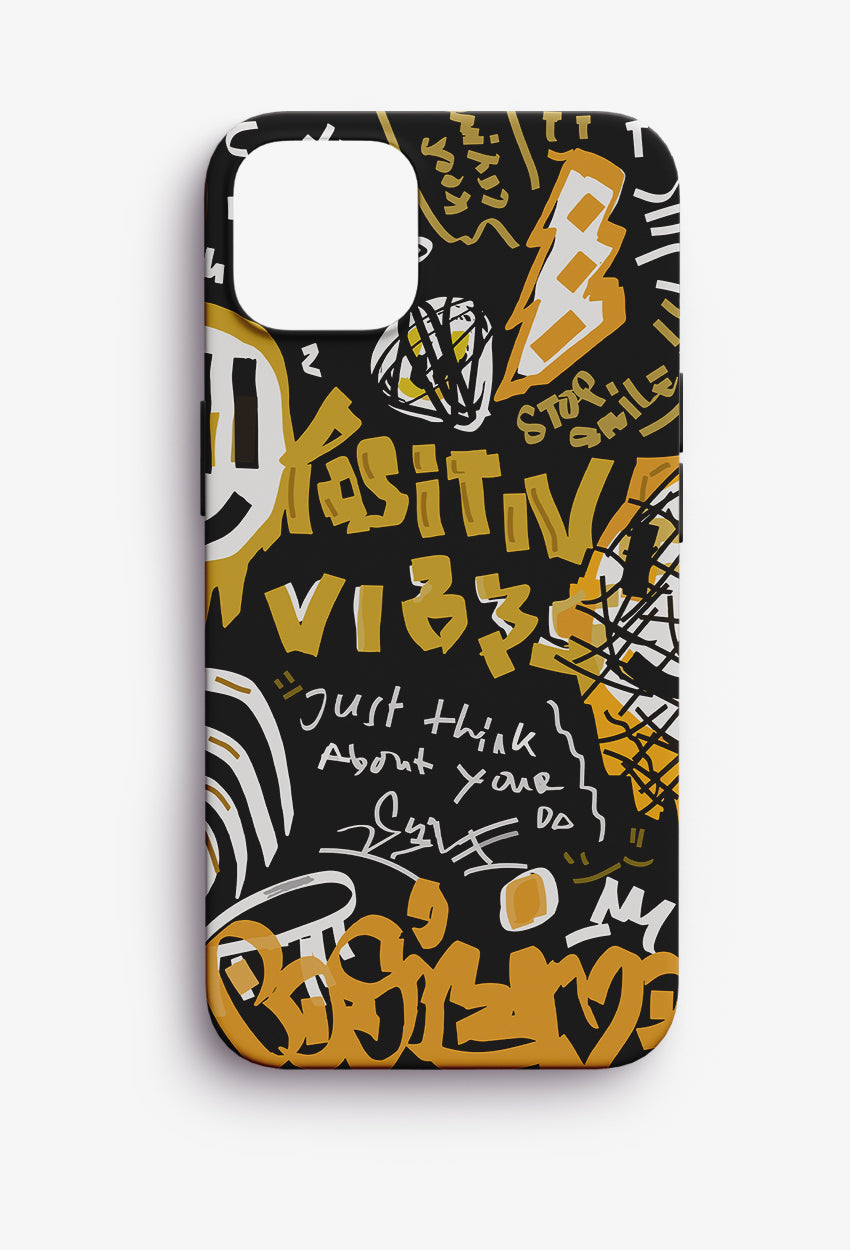 Positive Vibes V2 iPhone Case