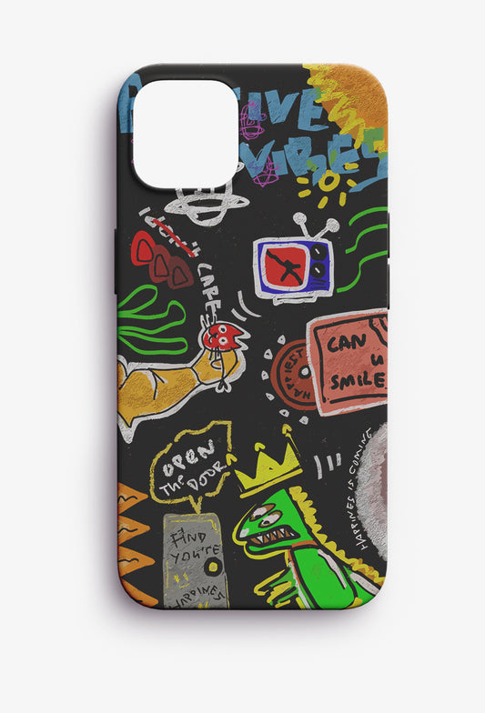 Positive Vibes iPhone Case