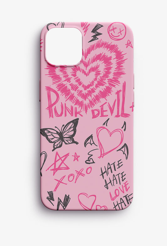 Punk Devil iPhone Case