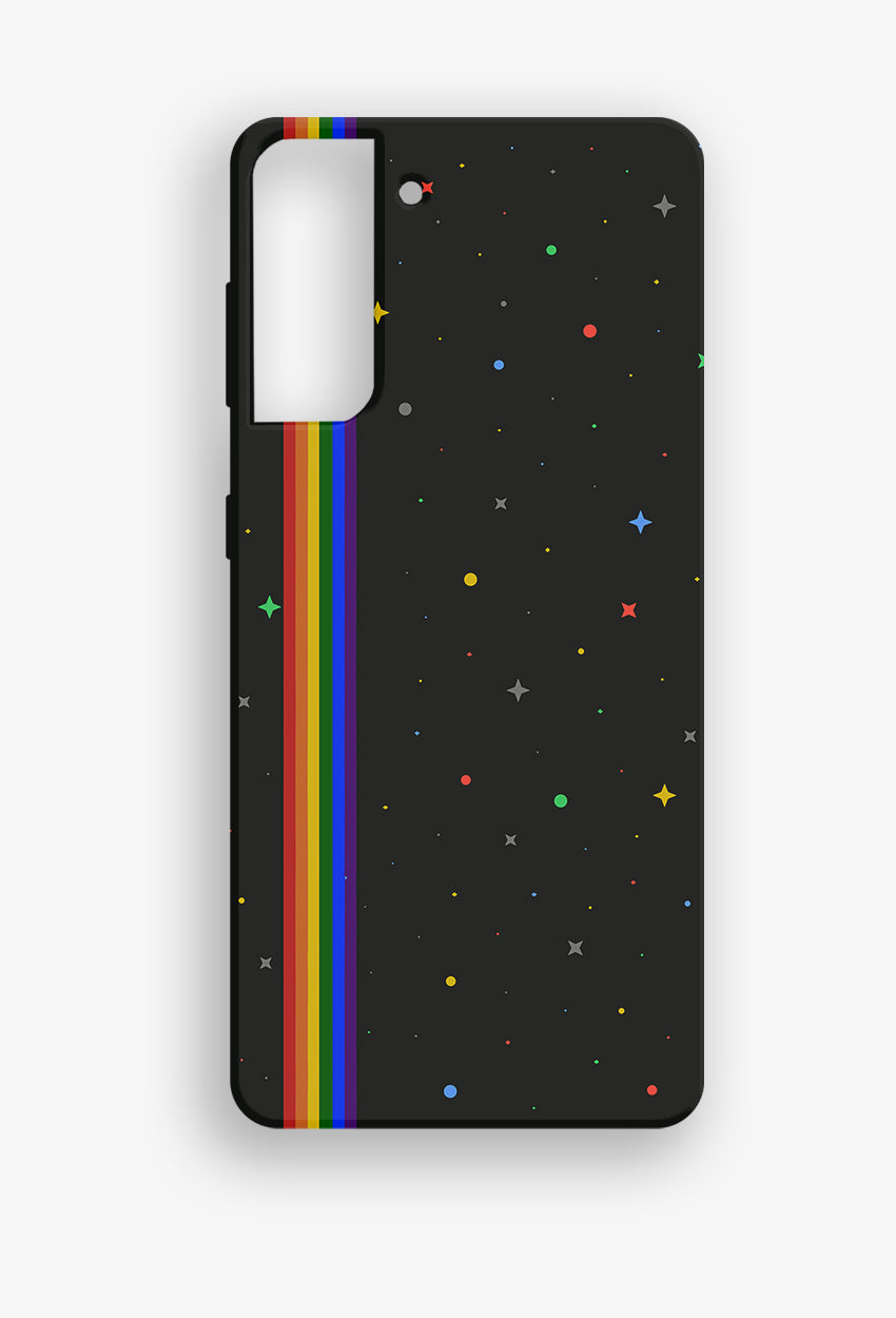 Rainbow Line Android Case