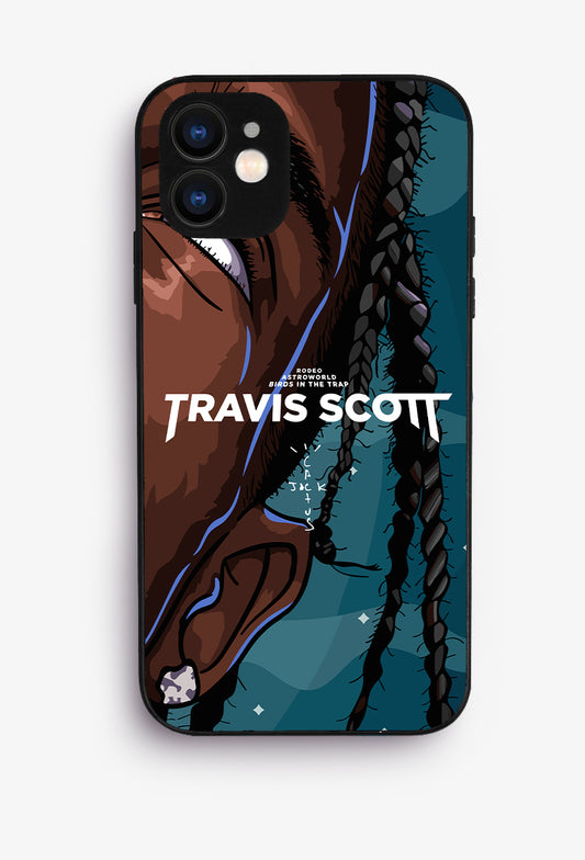 Travis Face Glossy Case