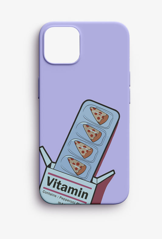 Vitamin Pizza iPhone Case