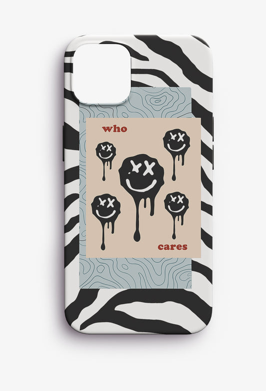 Who Cares iPhone Case